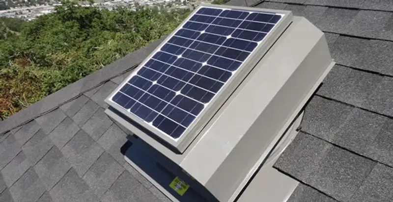 attic fan installation services with energy-efficient roof-mounted ventilation system in Columbia, SC