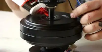 Ceiling fan motor repair and internal component adjustment in Columbia, SC