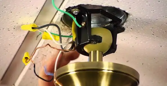 Ceiling fan wiring repair and electrical connection service in Columbia, SC
