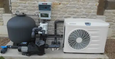 electric heater installation services with connected outdoor heating system equipment in Columbia, SC