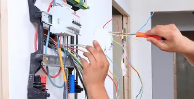 electrician services performing residential electrical panel wiring in Columbia, SC