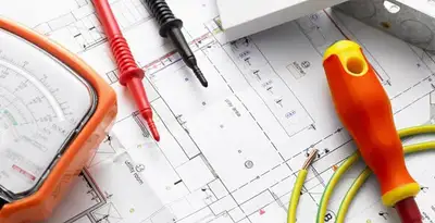licensed electrician planning and testing electrical systems using professional tools in Columbia, SC