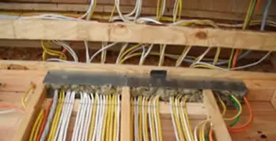 new construction wiring services with organized electrical rough-in performed by licensed electricians in Columbia, SC