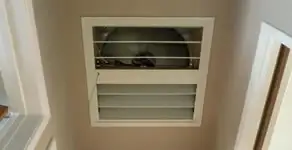 whole house fan installation services with ceiling-mounted ventilation system in Columbia, SC